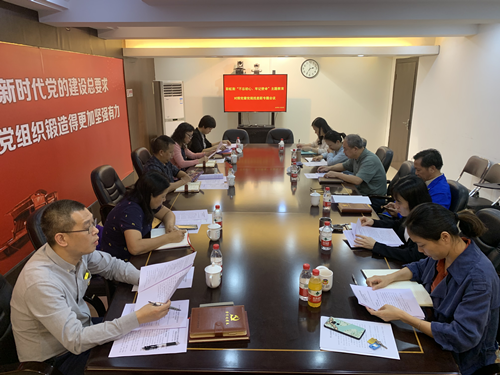 （圖：彩虹街“不忘初心、牢記使命”主題教育對(duì)照黨章黨規(guī)找差距專題會(huì)議）